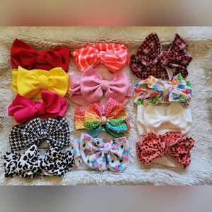 13 Piece Baby Girl Headwrap Bundle
